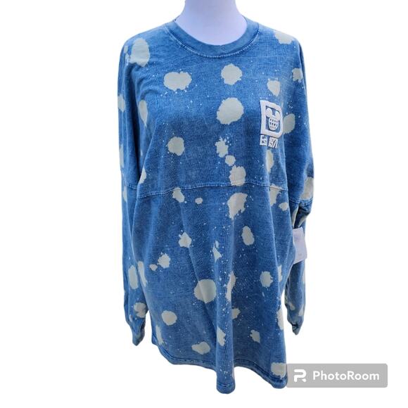 Walt Disney World Jersey & Matching Mouse Ears Headband NWT Women's LARGE - Picture 2 of 11